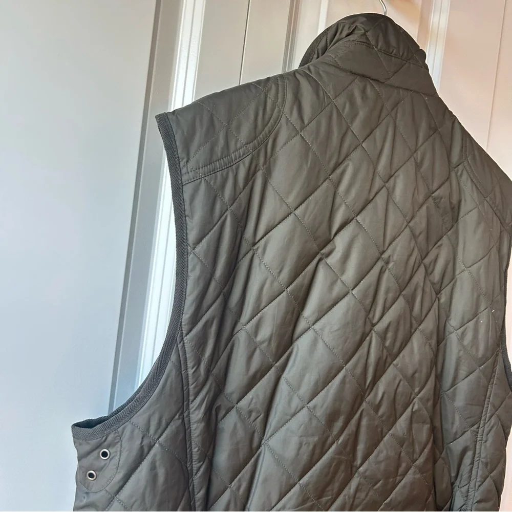 Polo Ralph Lauren Quilted Vest Olive Green Size L‎ - Picture 5 of 9